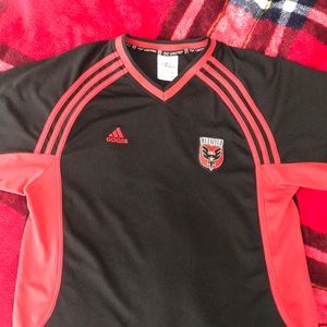 Adidas DC United soccer jersey